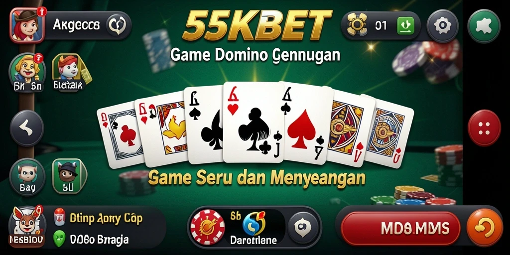 Tampilan gameplay seru dalam 55KBET dengan fitur menarik.