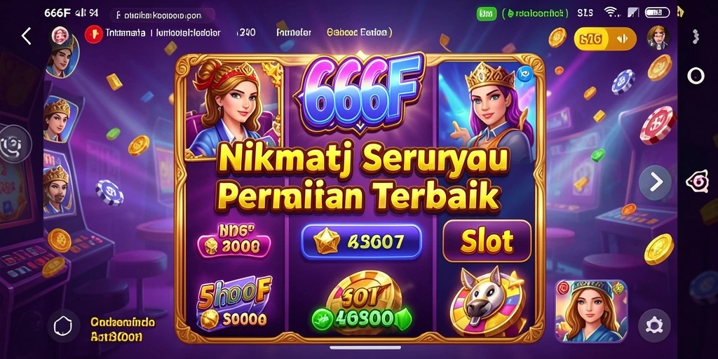 Tampilan gameplay Slot di 666F yang memikat dan mengasyikkan.