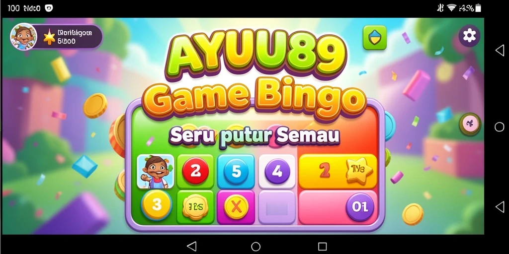 Tampilan gameplay AYU89 yang mengasyikkan dan penuh tantangan Bingo.