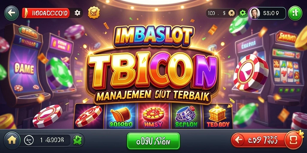 Tampilan gameplay IMBASLOT yang menampilkan aksi Tycoon kasino.