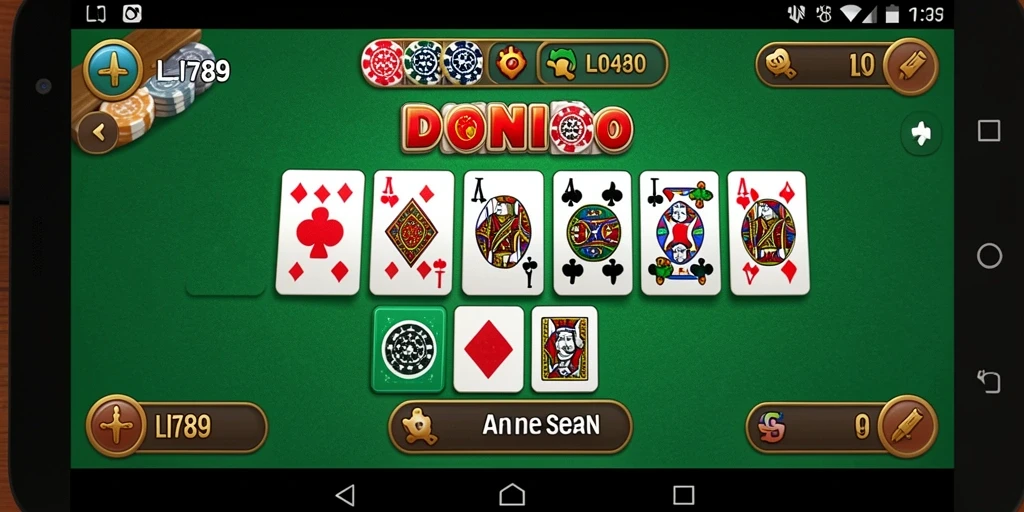 Tampilan gameplay seru dalam aplikasi LI789.