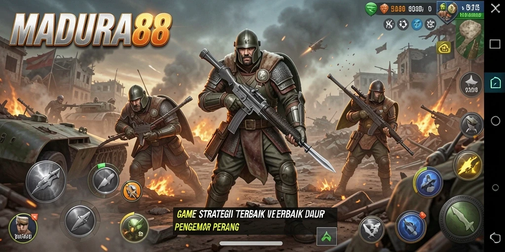 Tampilan gameplay MADURA88 yang penuh strategi dan aksi.