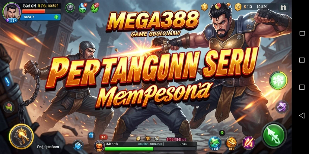 Tampilan gameplay Fighting yang intens dan mendebarkan.