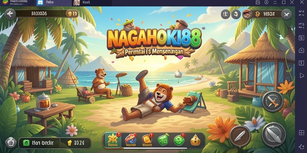 Tampilan gameplay <strong>NAGAHOKI88</strong> yang seru dan menyenangkan.