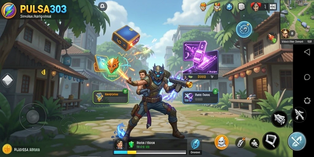 Tampilan menarik dari gameplay <strong>PULSA303</strong> yang menampilkan karakter dan lingkungan virtual.