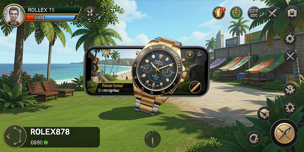 Gameplay santai dengan karakter yang menggemaskan di ROLEX878.