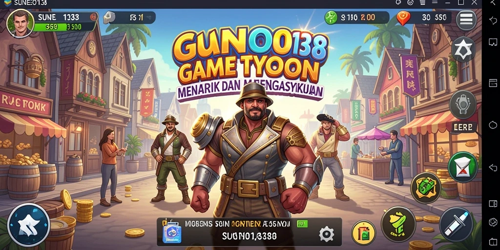 Tampilan gameplay SUNEO138 yang menarik dalam dunia Tycoon.