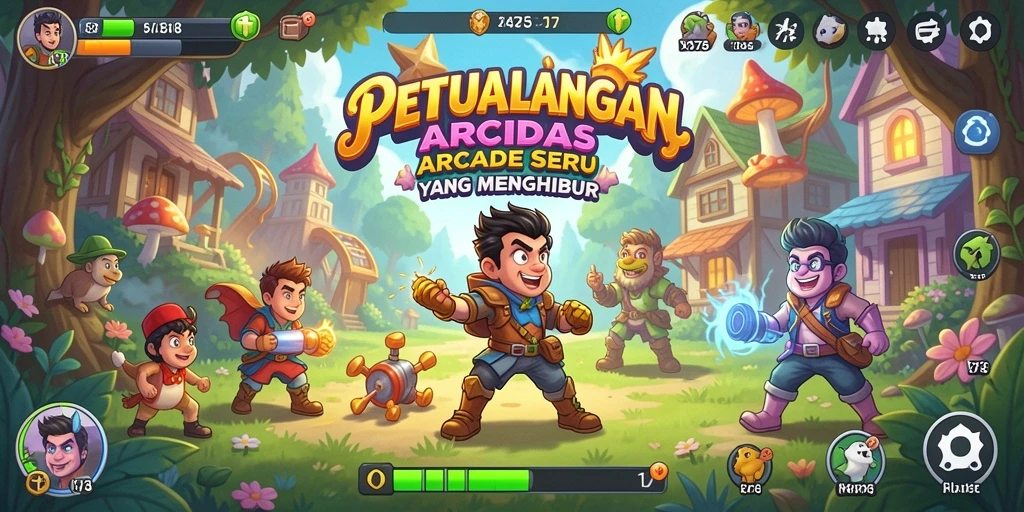 Tampilan menakjubkan dari gameplay X78 yang penuh aksi.